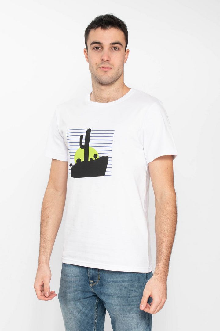 Muška Pamučna Majica Kaktus